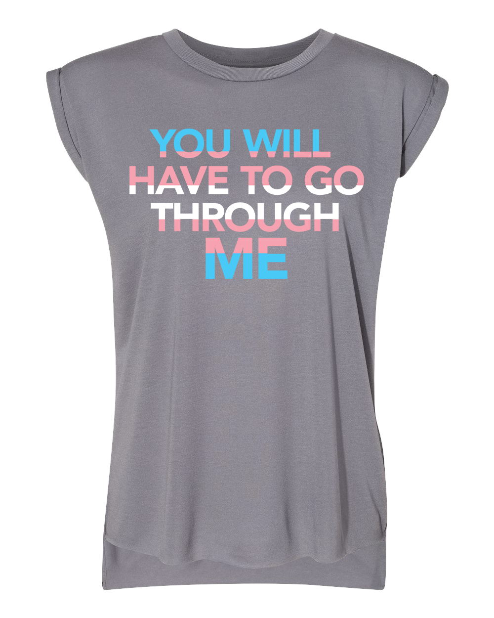 Through Me Muscle Tee