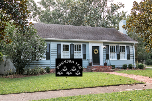 Abolish ICE Yard Sign