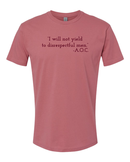 Disrespectful Men T-Shirt