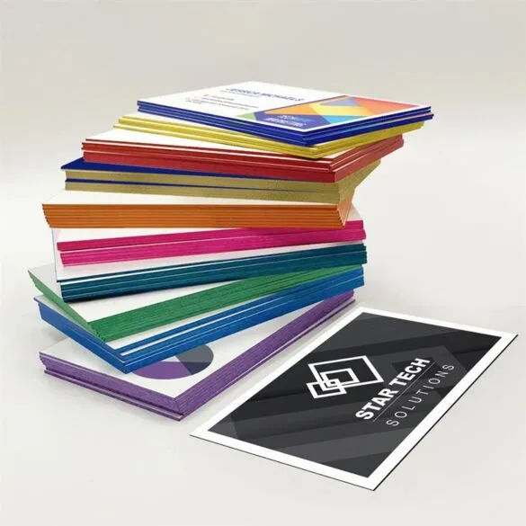 Business Cards - Painted Edge